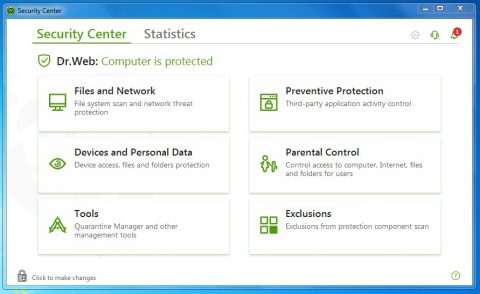 دکتر وب اینترنت سکیوریتی